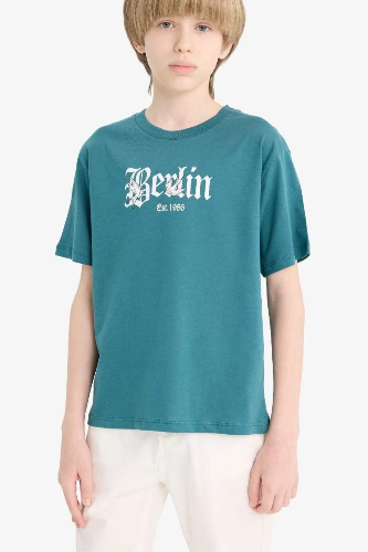 Resim Defacto Erkek Çocuk Kısa Kol T-shirt F0184A8/GN756