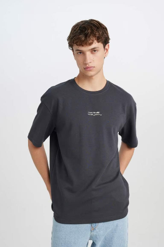 Resim Defacto Erkek  T-shirt D5494AX/AR104
