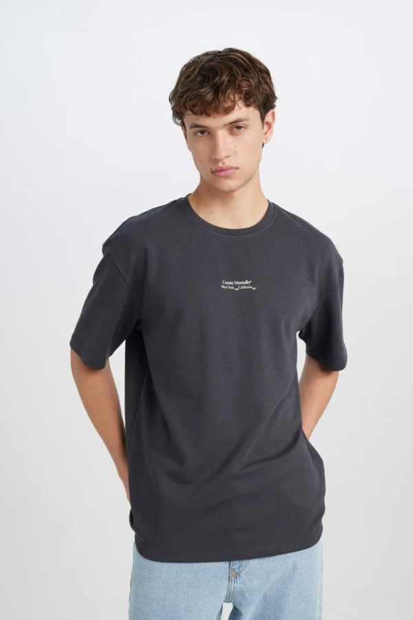 Resim Defacto Erkek  T-shirt D5494AX/AR104