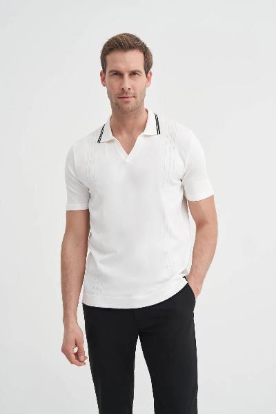 Resim Cazador Erkek Triko T-shirt 3037