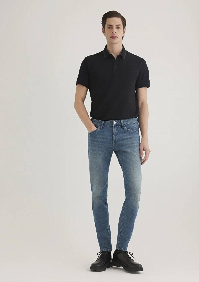 Resim Mavi James Erkek Jean Pantolon M0042489352