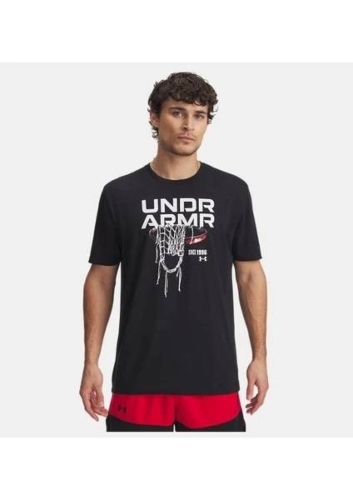 Resim Under Armour Ua M 60/40S Hoops Net Ss Erkek T-Shirt 1390188-001