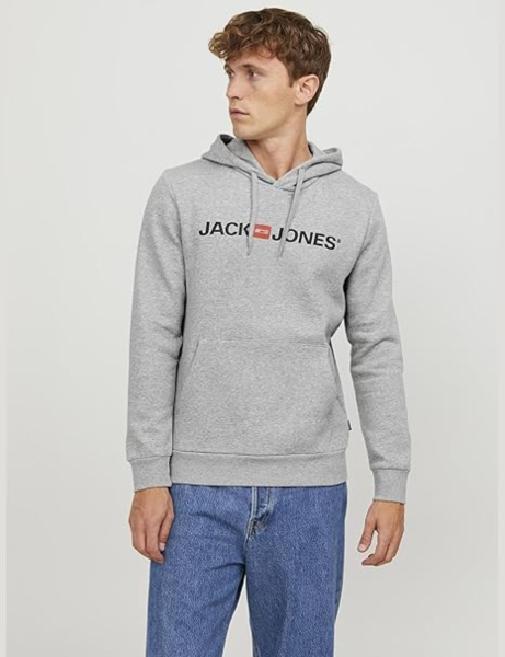Resim Jack & Jones Jjecorp Graphic Sweat Hood Noos Erkek Sweat 12268422