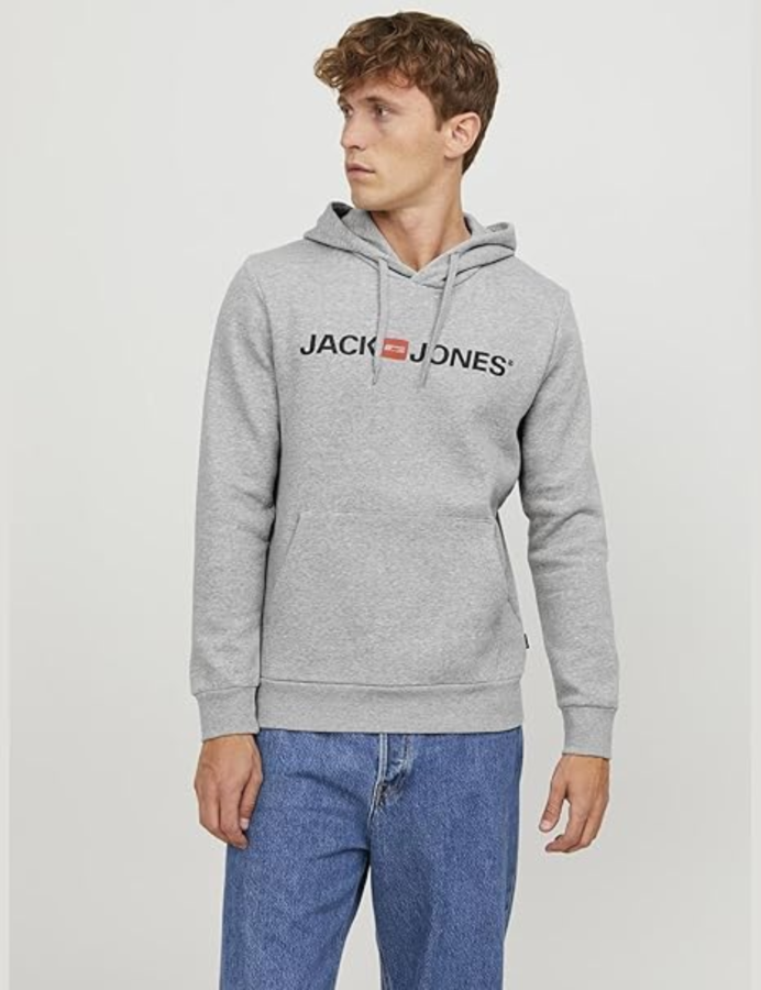 Resim Jack & Jones Jjecorp Graphic Sweat Hood Noos Erkek Sweat 12268422