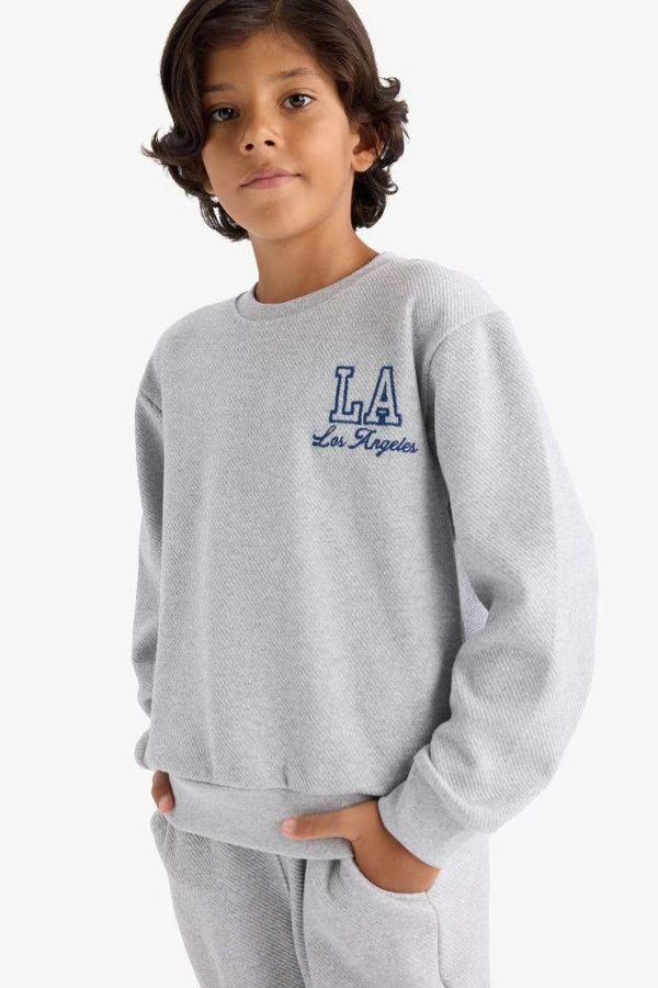 Resim Defacto Erkek Çocuk  Sweat Takım F2593A8/GR377