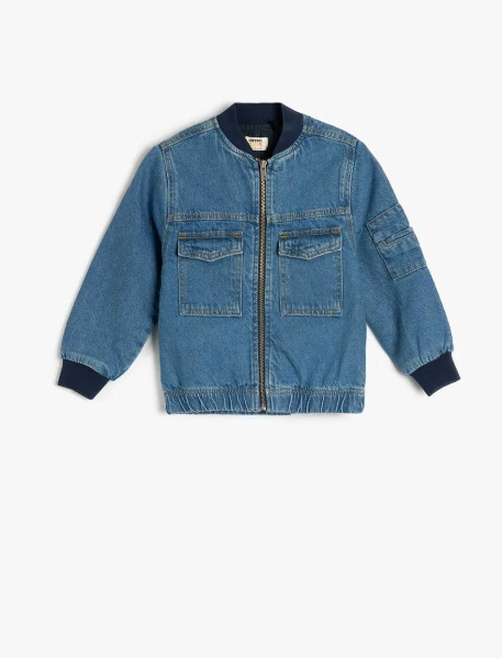 Resim Koton Kız Çocuk Jean Ceket 5SKG20020AD
