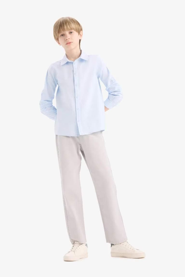 Resim Defacto Erkek Çocuk  Kanvas Pantolon D5859A8GR296