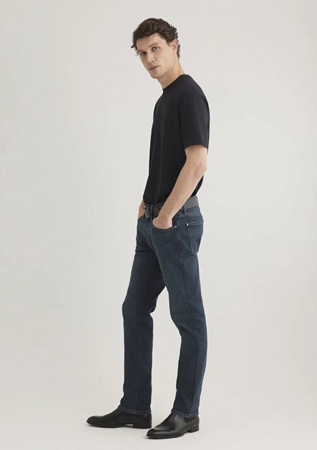 Resim Mavi Marcus Erkek Jean Pantolon M0035189351