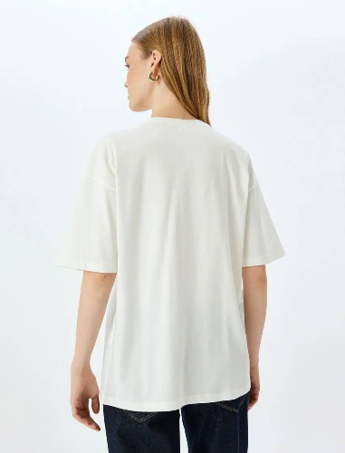 Resim Koton Kadın T-shirt 5SAL10099IK