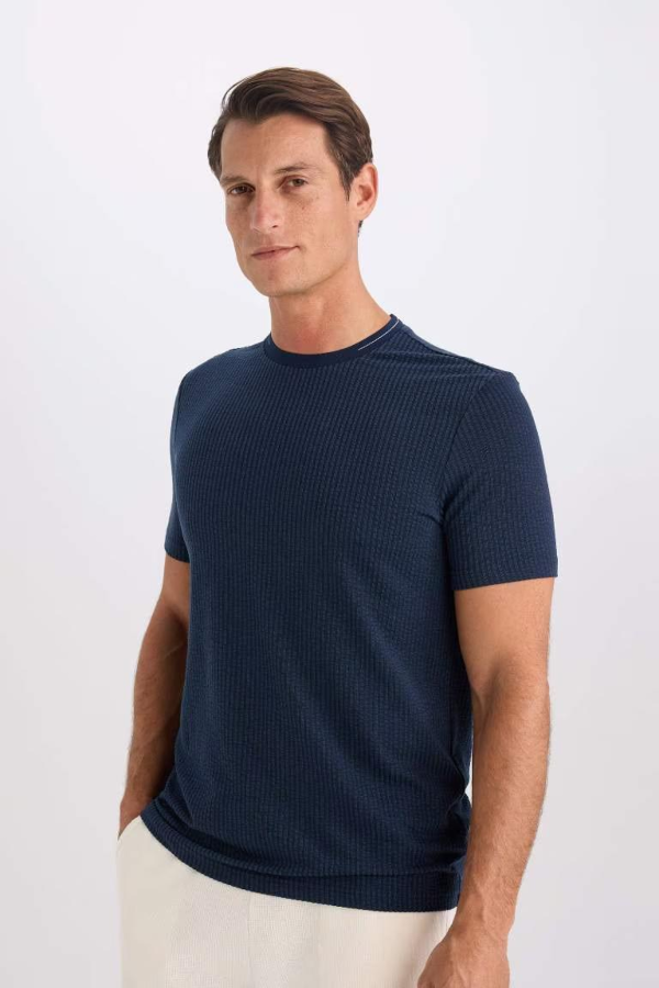 Resim Defacto Erkek  T-shirt D7225AXNV64