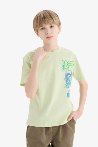 Resim Defacto Erkek Çocuk Kısa Kol T-shirt E0091A8GN721