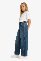 Resim Defacto Kız Çocuk  Jean Pantolon F7541A8/NM34