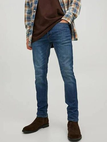 Resim Jack & Jones Jjıglenn Jjevan Am 409 Erkek Jean Pantolon 12283363