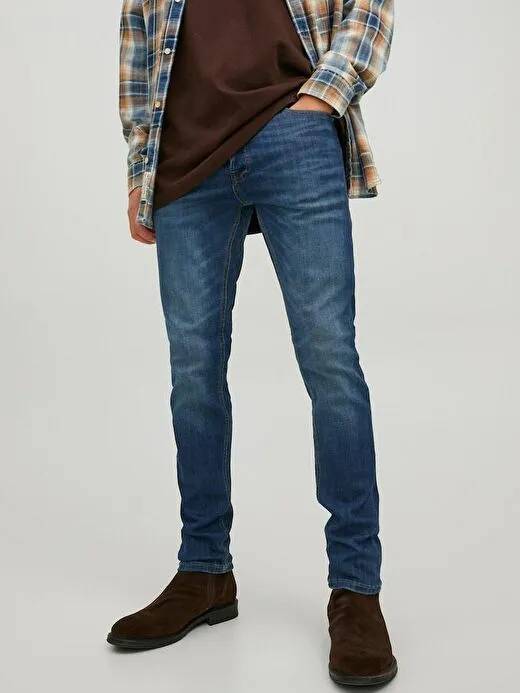 Resim Jack & Jones Jjıglenn Jjevan Am 409 Erkek Jean Pantolon 12283363