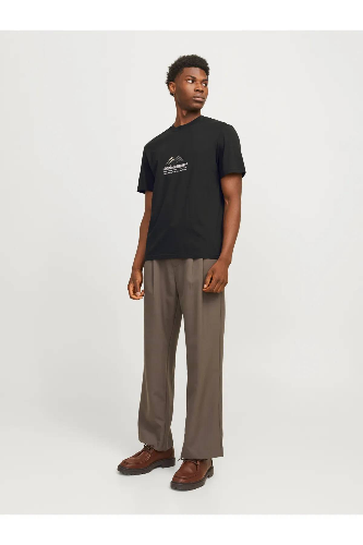 Resim Jack & Jones Jcolıma Logo Tee Ss Crew Neck Bf Ln Erkek T-shirt 12266473