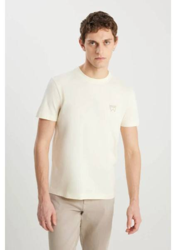 Resim Wrangler Regular Fit Small Logo  Erkek T-shirt MW70MD3XME