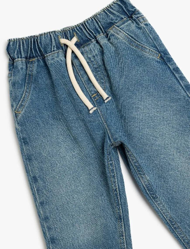 Resim Koton Erkek Bebek Jean Pantolon 5SMB40003TD