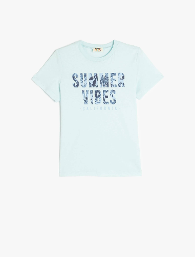 Resim Koton Erkek Çocuk T-shirt 5SKB10051TK