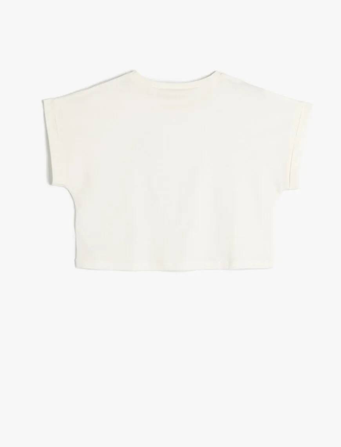Resim Koton Kız Çocuk T-shirt 5SKG10135AK