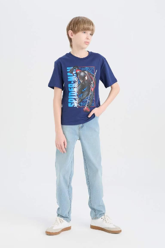 Resim Defacto Erkek Çocuk Kısa Kol T-shirt E3092A8BE825