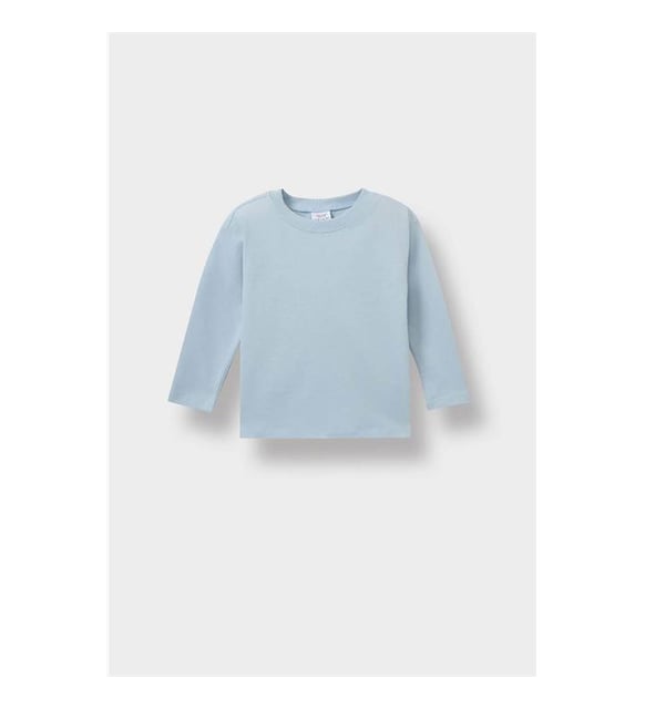 Resim Defacto Erkek Bebek Uzun Kol T-shirt E8354A5/BE343