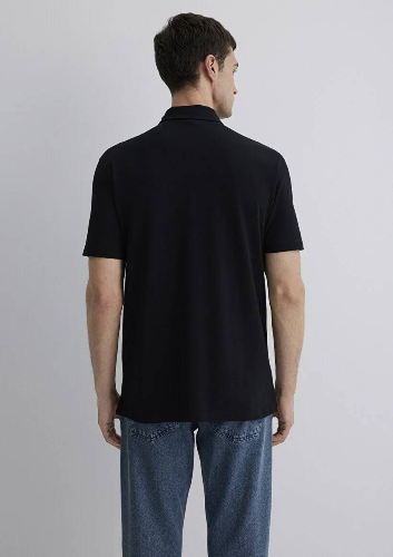 Resim Mavi Regular Erkek  T-shirt M0612633-900