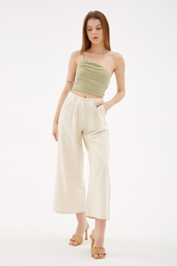 Resim Fashion Friends Kadın Kanvas Pantolon