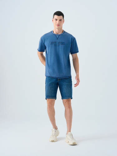 Resim Loft Erkek Slim Fit Penye Şort LF2038746