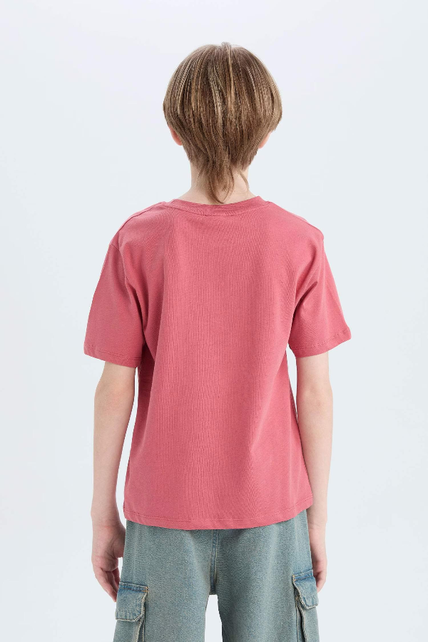 Resim Defacto Erkek Çocuk Kısa Kol T-shirt D9262A8BR268