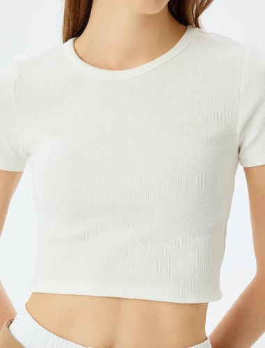 Resim Koton Kadın T-shirt 5SAL10049IK