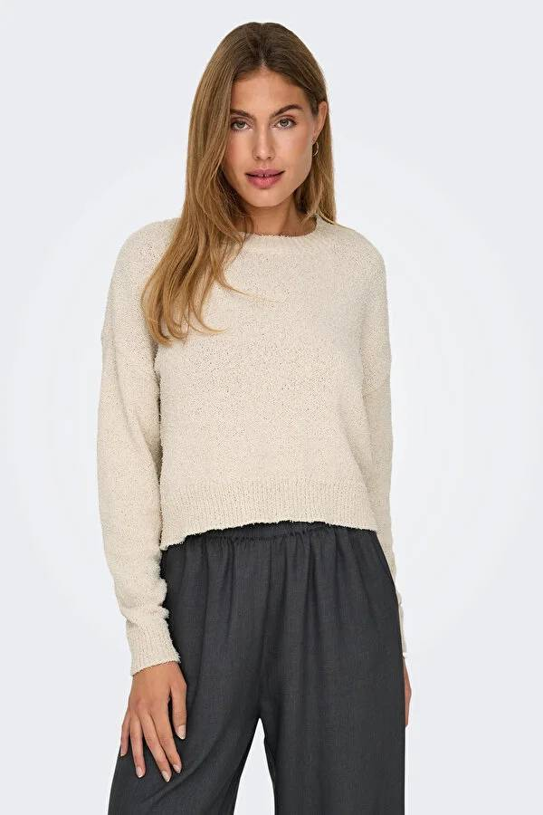 Resim Only Onlteresa Lıfe Ls O-Neck Cc Knt Kadın Kazak 15326112