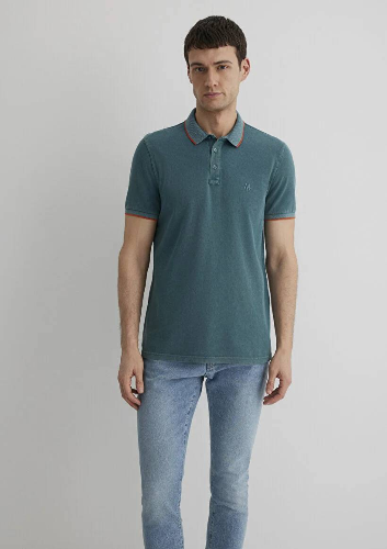 Resim Mavi Polo Erkek T-Shirt M065920-30708