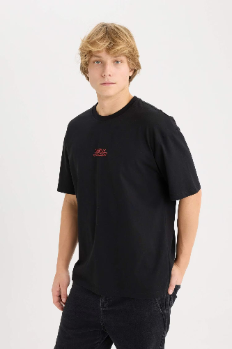 Resim Defacto Erkek  T-shirt D6780AXBK81