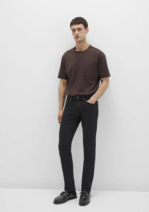 Resim Mavi Jake Washed Erkek Jean Pantolon M0042290642