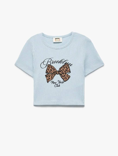 Resim Koton Kız Çocuk T-shirt 5SKG10273AK