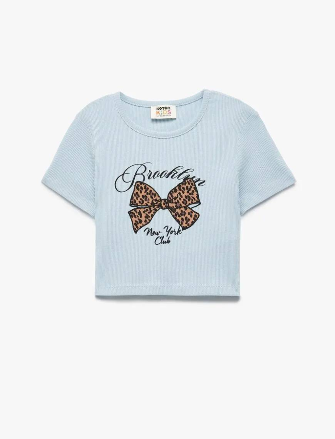 Resim Koton Kız Çocuk T-shirt 5SKG10273AK