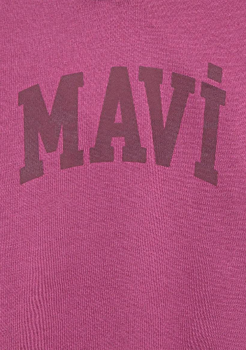 Resim Mavi Logo Baskılı Kız Çocuk Sweat M7S10147-70651