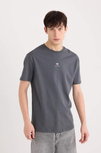 Resim Defacto Erkek  T-shirt D5156AX/AR104