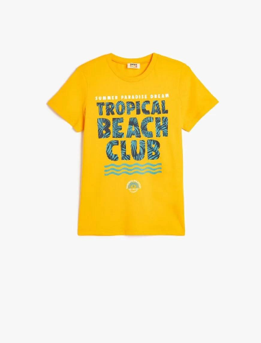 Resim Koton Erkek Çocuk  T-shirt 5SKB10104TK