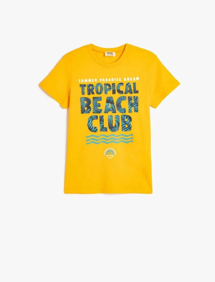 Resim Koton Erkek Çocuk  T-shirt 5SKB10104TK
