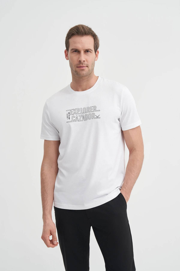 Resim Cazador Erkek T-shirt 4043