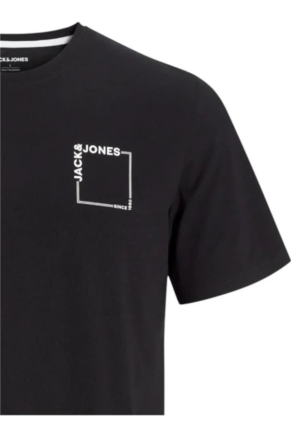 Resim Jack & Jones Jjverner Tee SS Crew Neck Erkek T-shirt 12269314
