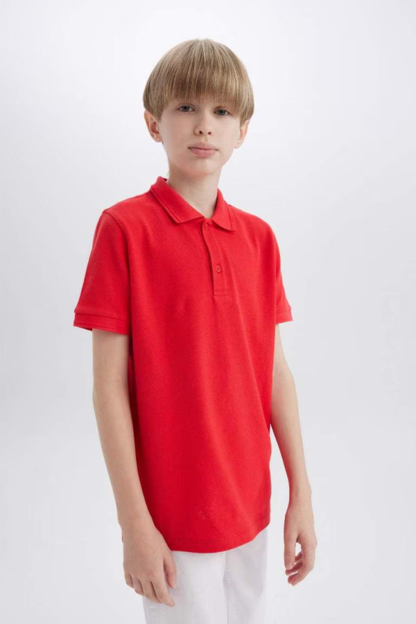 Resim Defacto Erkek Çocuk Kısa Kol T-shirt K1689A6RD282