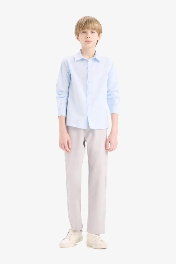 Resim Defacto Erkek Çocuk  Kanvas Pantolon D5859A8GR296
