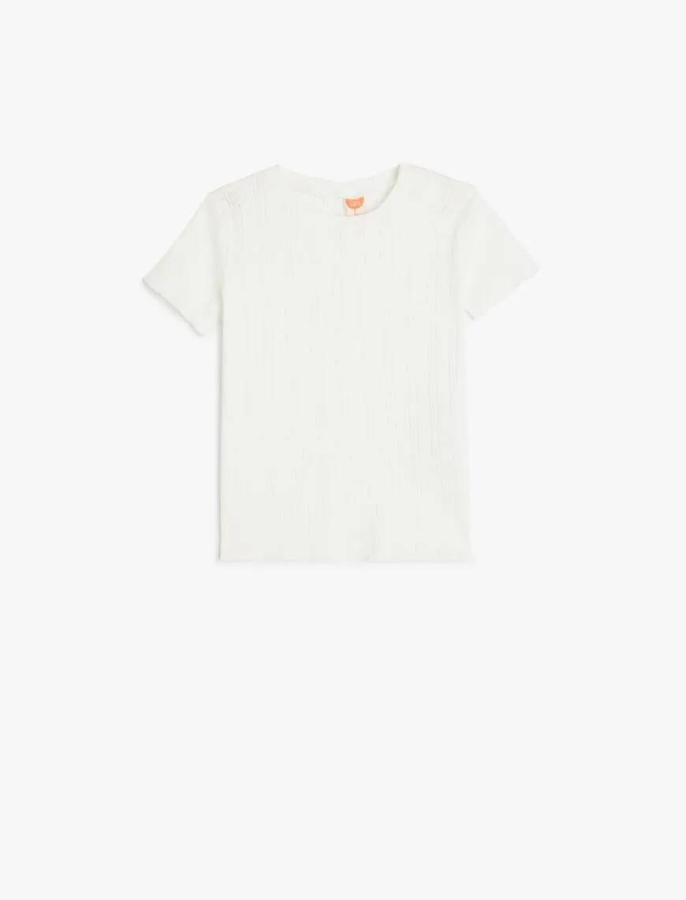 Resim Koton Kız Bebek T-shirt 5SMG10116AK