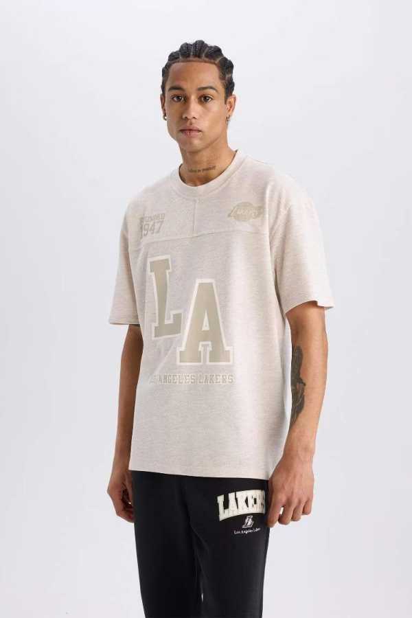 Resim Defacto Erkek  T-shirt D8551AXBG745