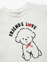 Resim Koton Kız Bebek T-shirt 5SMG10144AK