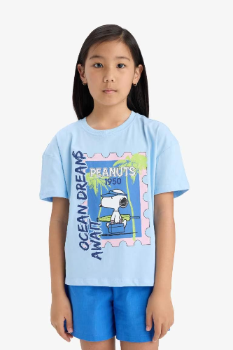 Resim Defacto Kız Çocuk Kısa Kol T-shirt E8159A8/BE744