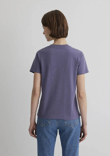 Resim Mavi Semi Slim Kadın  T-shirt M1613200-70608