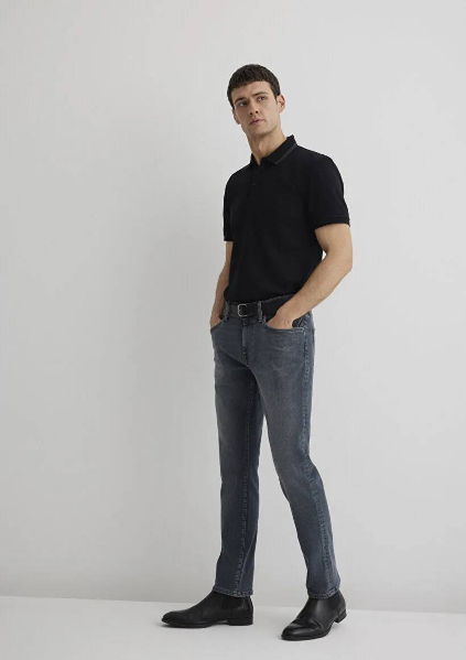 Resim Mavi Marcus Erkek Jean Pantolon M0035189345